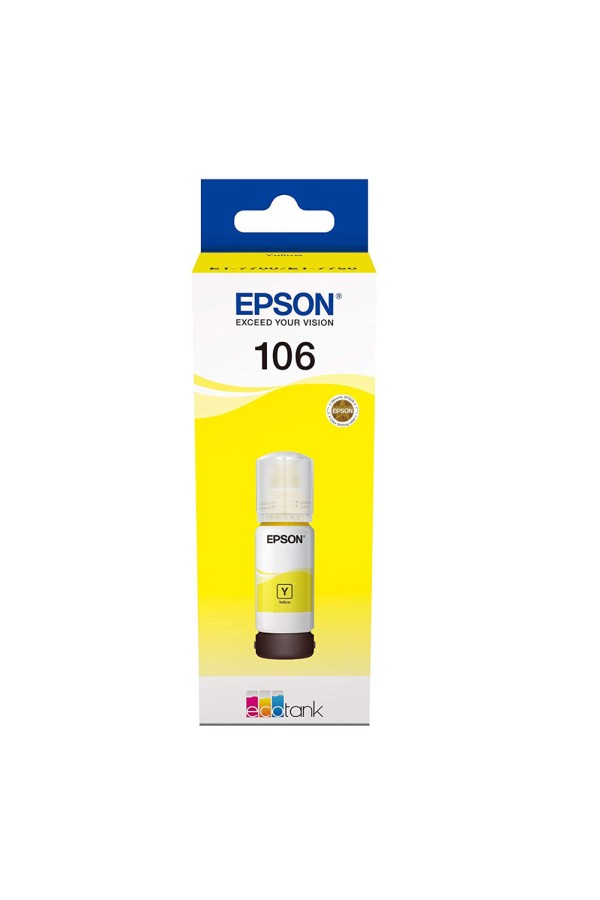 Epson Μελάνι Inkjet 106 Yellow (C13T00R440) (EPST00R440)