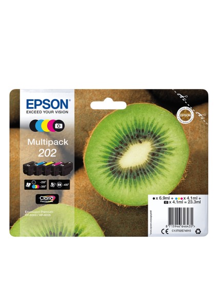 Epson Μελάνι Inkjet 202 Multipack (C13T02E74010) (EPST02E740)