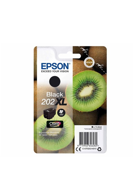 Epson Μελάνι Inkjet 202XL Black (C13T02G14010) (EPST02G140)