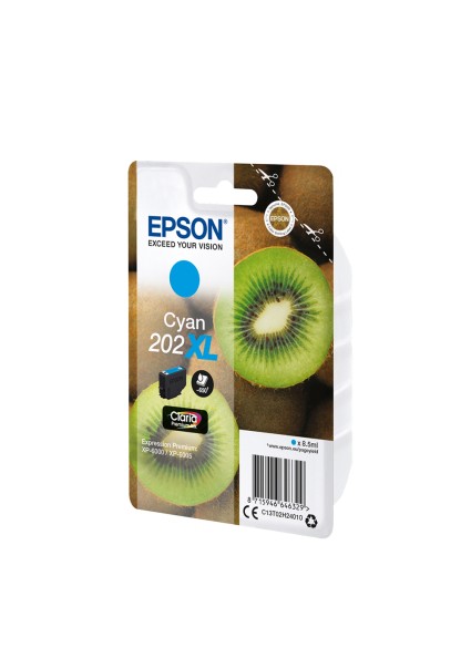 Epson Μελάνι Inkjet 202XL Cyan (C13T02H24010) (EPST02H240)