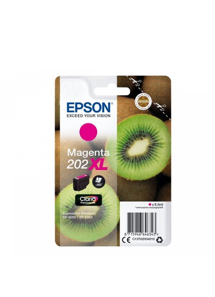 Epson Μελάνι Inkjet 202XL Magenta (C13T02H34010) (EPST02H340)