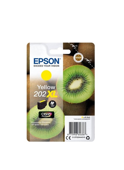 Epson Μελάνι Inkjet 202XL Yellow (C13T02H44010) (EPST02H440)