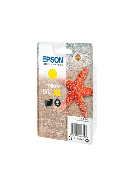 Epson Μελάνι Inkjet 603XL Yellow (C13T03A44010) (EPST03A440)