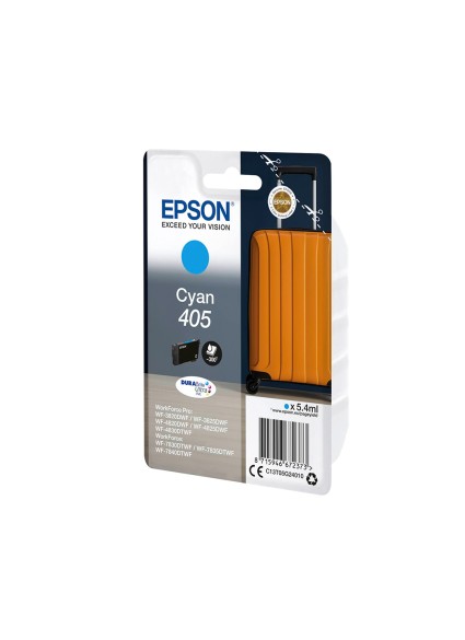 Epson Μελάνι Inkjet 405 Cyan (C13T05G24010) (EPST05G240)