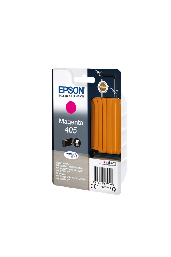 Epson Μελάνι Inkjet 405 Magenta (C13T05G34010) (EPST05G340)