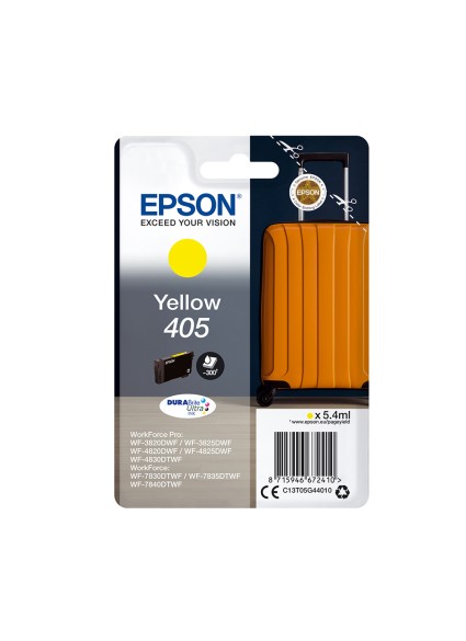 Epson Μελάνι Inkjet 405 Yellow (C13T05G44010) (EPST05G440)