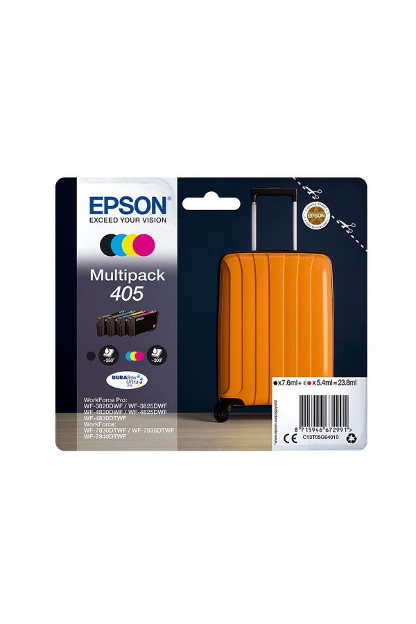 Epson Μελάνι Inkjet 405 Multipack (C13T05G64010) (EPST05G640)
