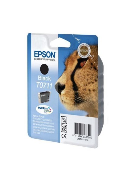 Epson Μελάνι Inkjet T0711 Black (C13T07114012) (EPST071140)