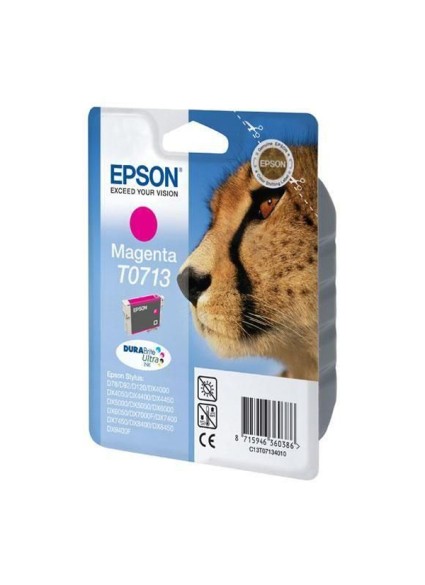 Epson Μελάνι Inkjet T0713 Magenta (C13T07134012) (EPST071340)