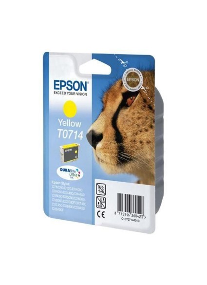 Epson Μελάνι Inkjet T0714 Yellow (C13T07144012) (EPST071440)