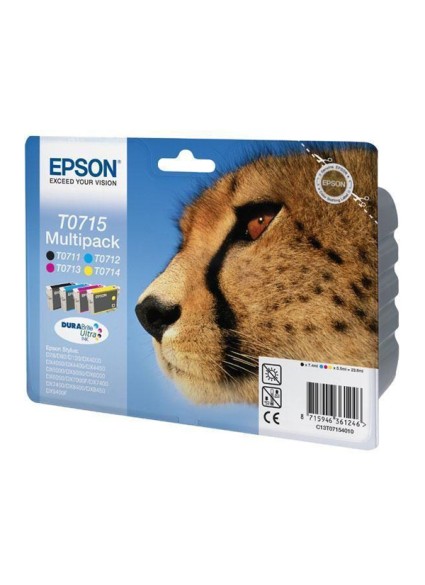 Epson Μελάνι Inkjet T0715 Multipack (C13T07154012) (EPST071540)