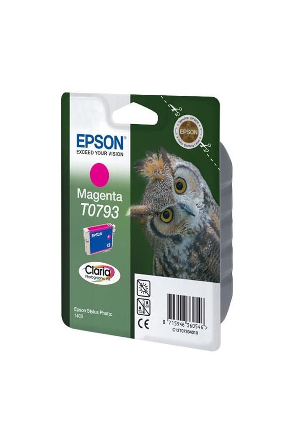 Epson Μελάνι Inkjet T0793 Magenta (C13T07934010) (EPST079340)