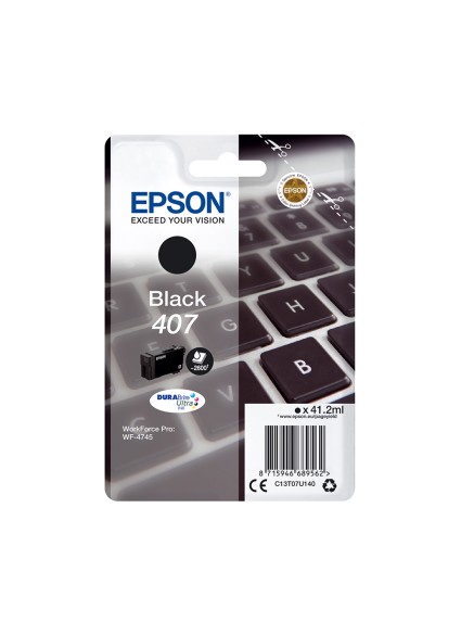 Epson 407 Black (C13T07U140) (EPST07U140)