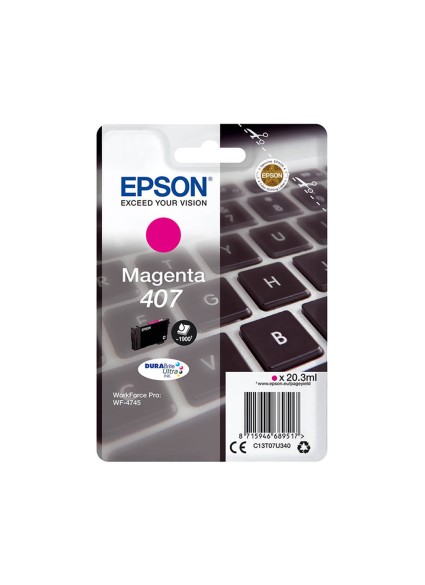 Epson 407 Magenta (C13T07U340) (EPST07U340)