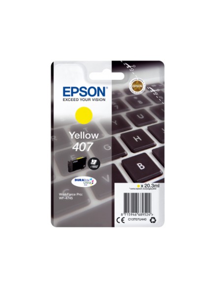 Epson 407 Yellow (C13T07U440) (EPST07U440)