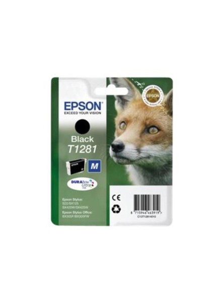 Epson Μελάνι Inkjet T1281 Black (C13T12814012) (EPST128140)