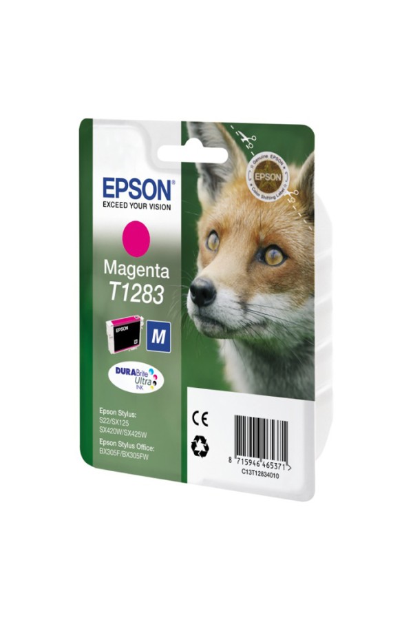 Epson Μελάνι Inkjet T1283 Magenta (C13T12834012) (EPST128340)