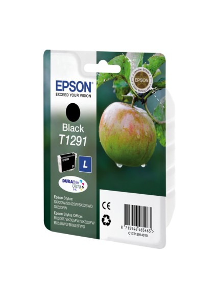 Epson Μελάνι Inkjet T1291 Black (C13T12914012) (EPST129140)