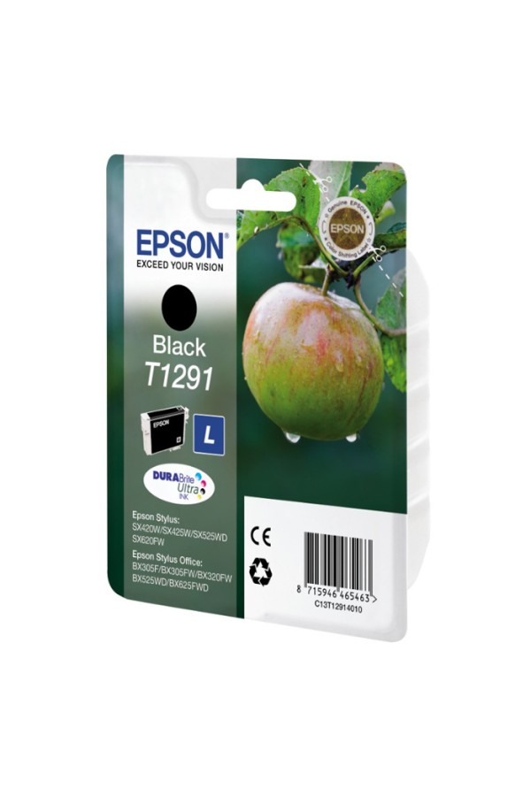 Epson Μελάνι Inkjet T1291 Black (C13T12914012) (EPST129140)