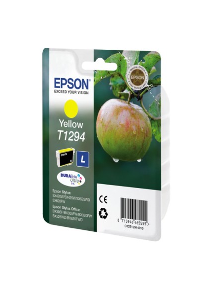 Epson Μελάνι Inkjet T1294 Yellow (C13T12944012) (EPST129440)