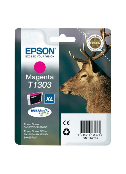 Epson Μελάνι Inkjet T1303 XL Magenta (C13T13034012) (EPST130340)