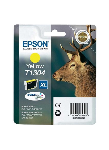 Epson Μελάνι Inkjet T1304 XL Yellow (C13T13044012) (EPST130440)