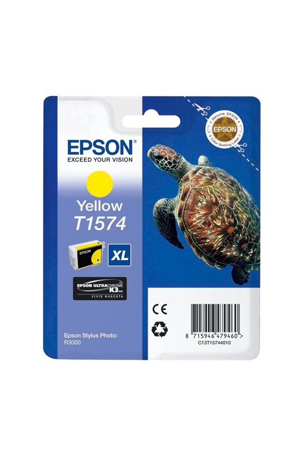 Epson Μελάνι Inkjet T1574 XL Yellow (T15744010) (EPST157440)