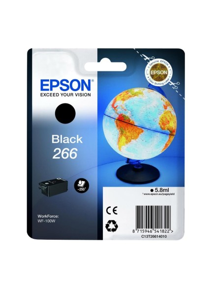 Epson Μελάνι Inkjet Series 266 Black  (C13T26614010) (EPST266140)