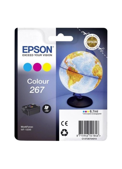 Epson Μελάνι Inkjet Series 267 3-Colour (C13T26704010) (EPST267040)