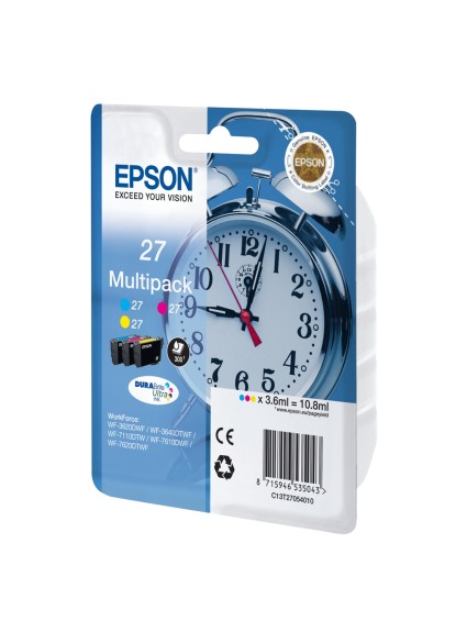 Epson Μελάνι Inkjet Series 27 Multipack 3-color C13T27054012) (EPST270540)