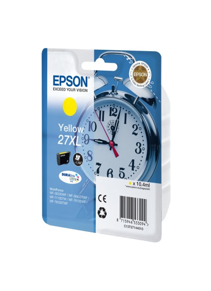 Epson Μελάνι Inkjet Series 27 XL Yellow (C13T27144012) (EPST271440)