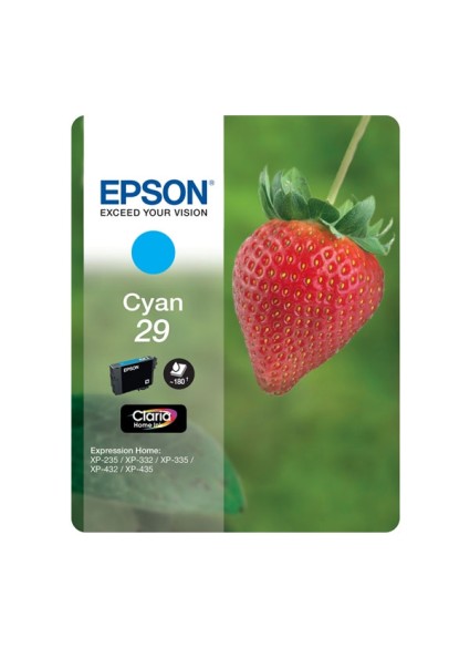 Epson Μελάνι Inkjet Series 29 Cyan (C13T29824012) (EPST298240)