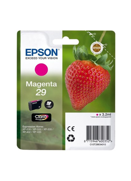 Epson Μελάνι Inkjet Series 29 Magenta (C13T29834012) (EPST298340)