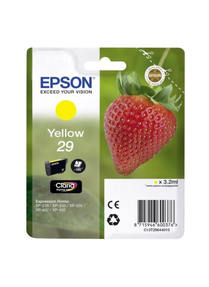 Epson Μελάνι Inkjet Series 29 Yellow (C13T29844012) (EPST298440)