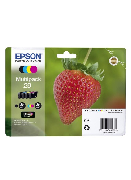 Epson Μελάνι Inkjet Series 29 Multipack C13T29864012) (EPST298640)