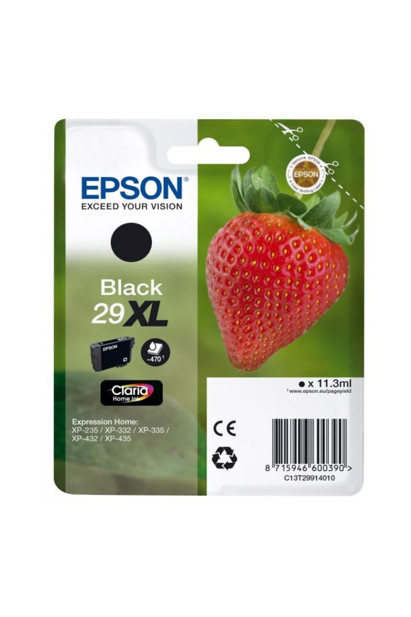 Epson Μελάνι Inkjet Series 29 Black XL (C13T29914012) (EPST299140)