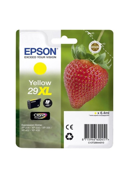 Epson Μελάνι Inkjet Series 29 Yellow XL (C13T29944012) (EPST299440)