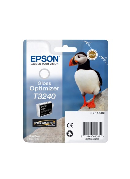 Epson Μελάνι Inkjet T3240 Gloss Optimizer (C13T32404010) (EPST324040)