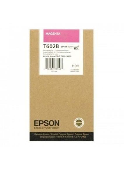 Epson Μελάνι Inkjet T602B Magenta (C13T602B00) (EPST602B00)