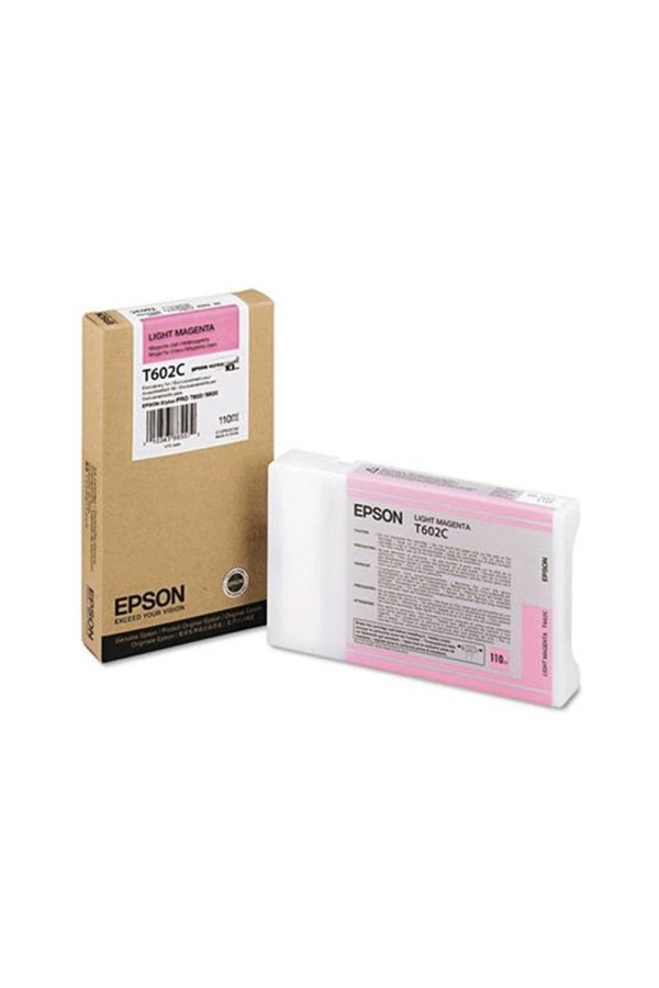 Epson Μελάνι Inkjet T602C Light Magenta (C13T602C00) (EPST602C00)