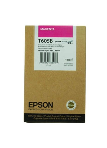 Epson Μελάνι Inkjet T605B Magenta (C13T605B00) (EPST605B00)