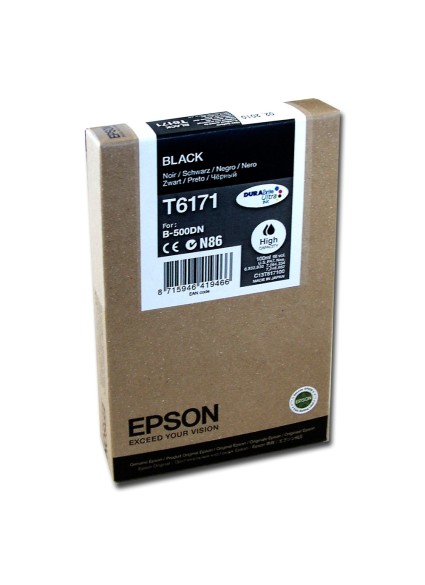 Epson Μελάνι Inkjet T6171 High Capacity Black (C13T617100) (EPST617100)