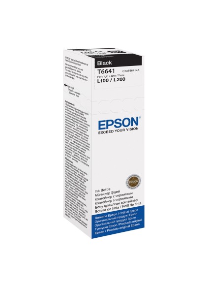 Epson Μελάνι Inkjet Bottle Black (C13T66414A) (EPST66414A)