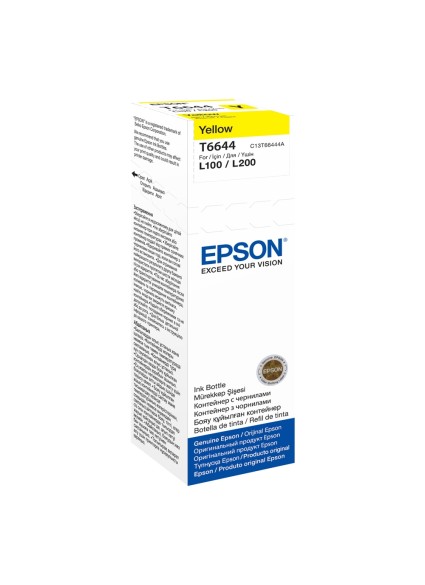 Epson Μελάνι Inkjet Bottle Yellow (C13T66444A) (EPST66444A)