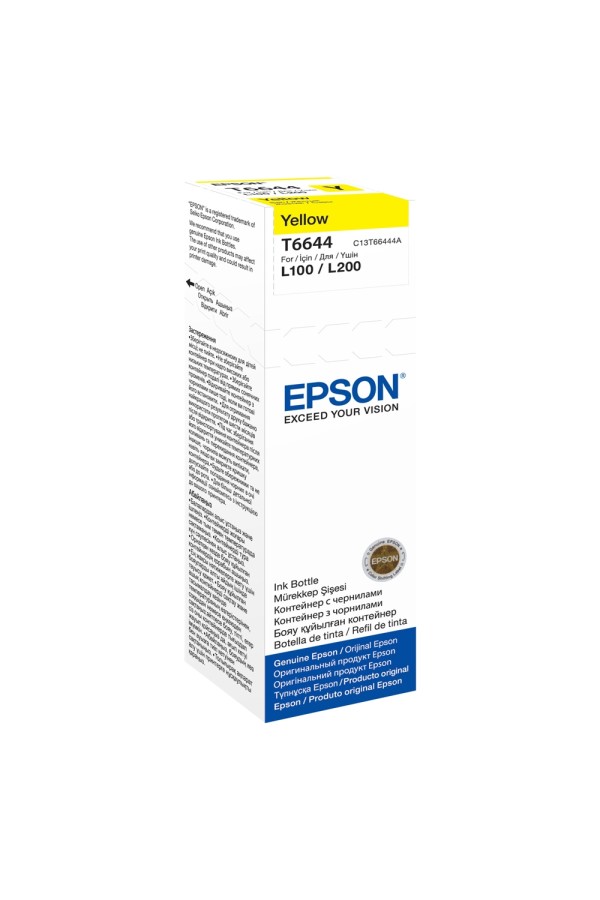 Epson Μελάνι Inkjet Bottle Yellow (C13T66444A) (EPST66444A)