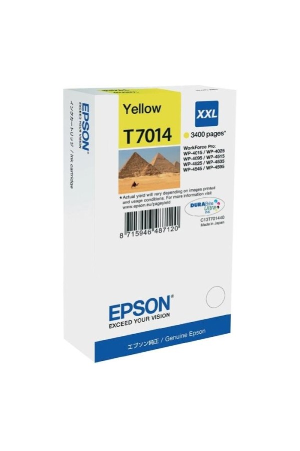 Epson Μελάνι Inkjet T7014 XXL Yellow (T701440) (EPST701440)