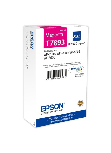 Epson Μελάνι Inkjet T789 XXL Magenta (C13T789340) (EPST789340)