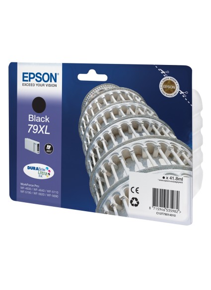 Epson Μελάνι Inkjet Series 79 XL Black (C13T79014010) (EPST790140)