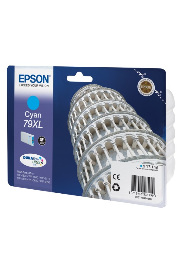 Epson Μελάνι Inkjet Series 79 XL Cyan (C13T79024010) (EPST790240)
