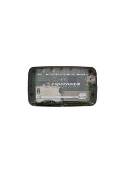 Esperanza Card Reader USB 2.0 για SD/microSD/MemoryStick/xD (EA117) (ESPEA117)